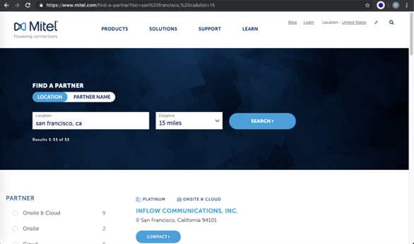Shoretel.com Partner Finder Shoretel.com Partner Finder